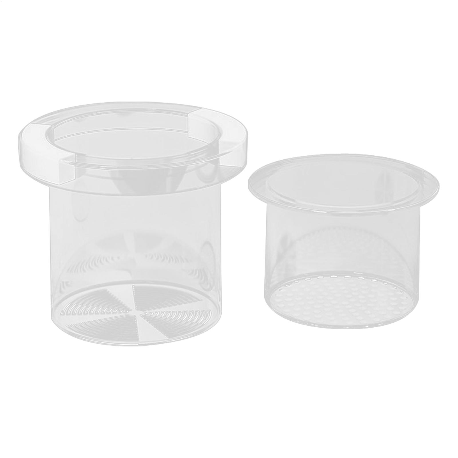Betta Fish Tank - Boîte d'élevage de poissons durable, boîte