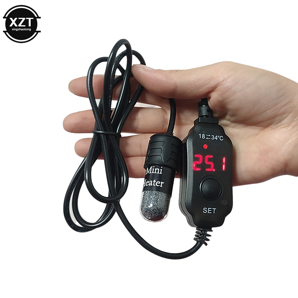 Fish Tank Heater - Mini tige chauffante pour Aquarium, chargeur