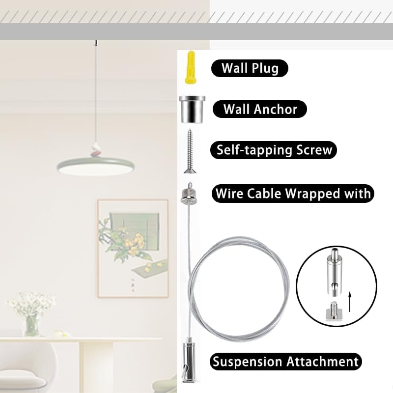 Aquarium Light - Kit de système de suspension de