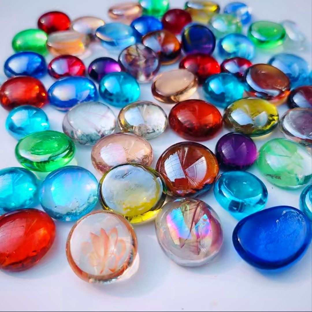 Fish Tank Gravel - Petites pierres colorées mélangées à des