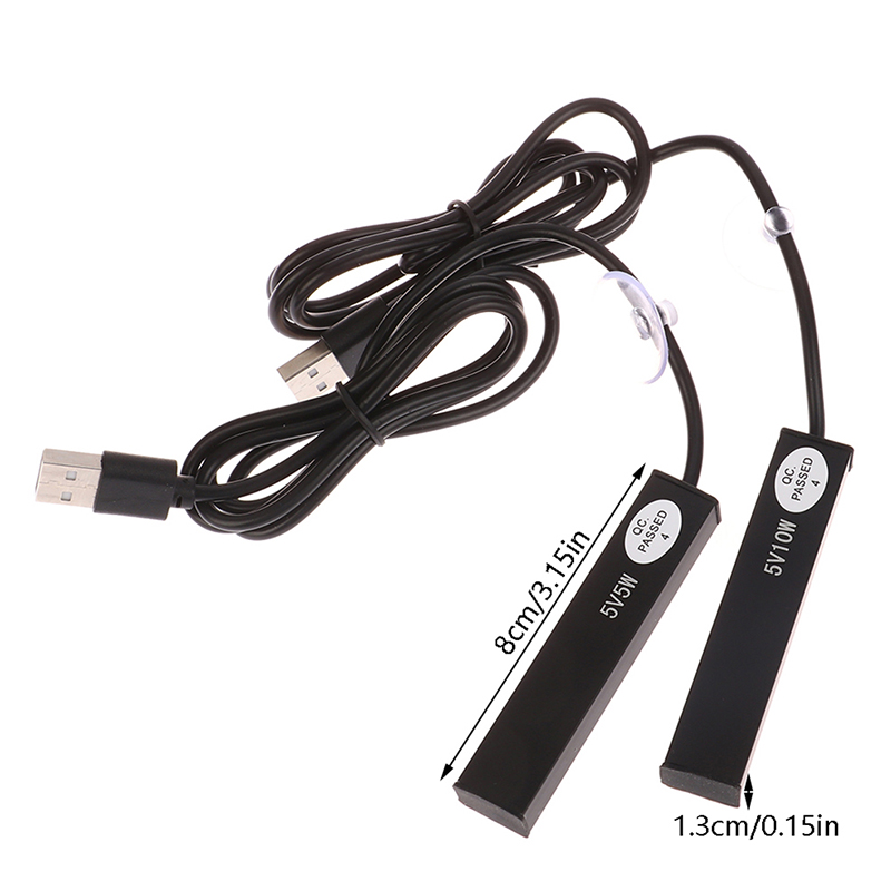 Fish Tank Heater - Mini chauffage d'aquarium 5/10W, chargement USB,