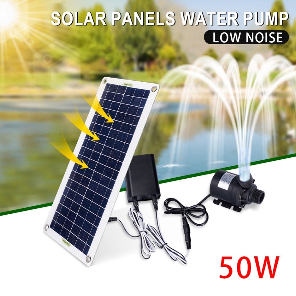 Aquarium Pump - Ensemble de pompe à eau solaire