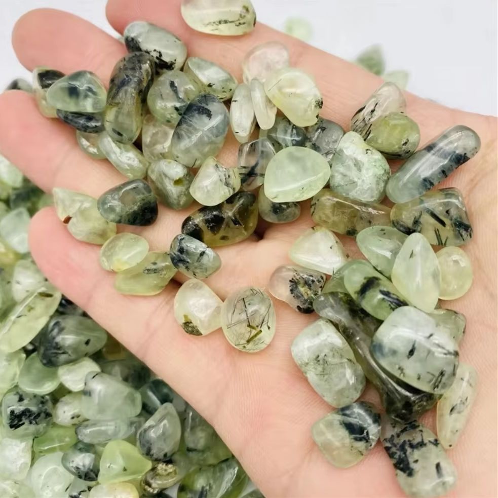 Fish Tank Gravel - Pierres Naturelles Chiltonite Gravier Vert Préhnite