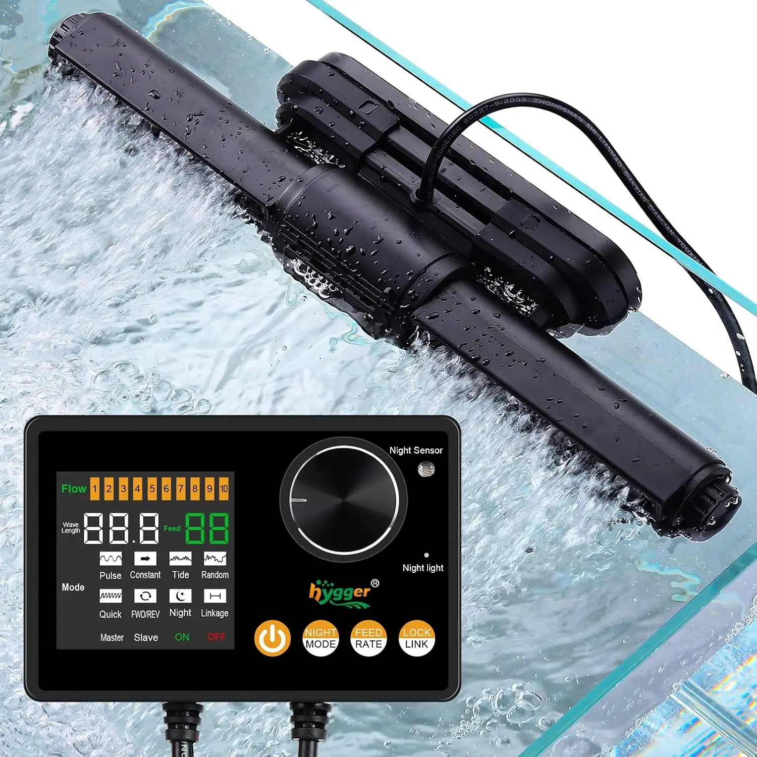 Aquarium Pump - Générateur d'Ondes Intelligent pour Aquarium, Pompe