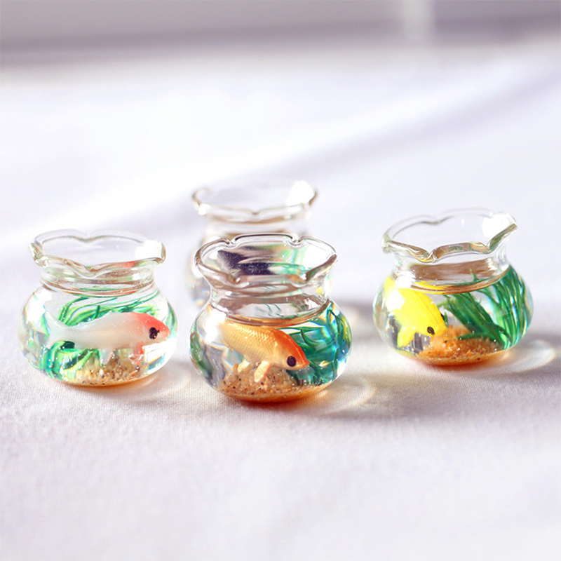 Fish Aquarium Home - Décoration d'intérieur, maison de poupée, jouets