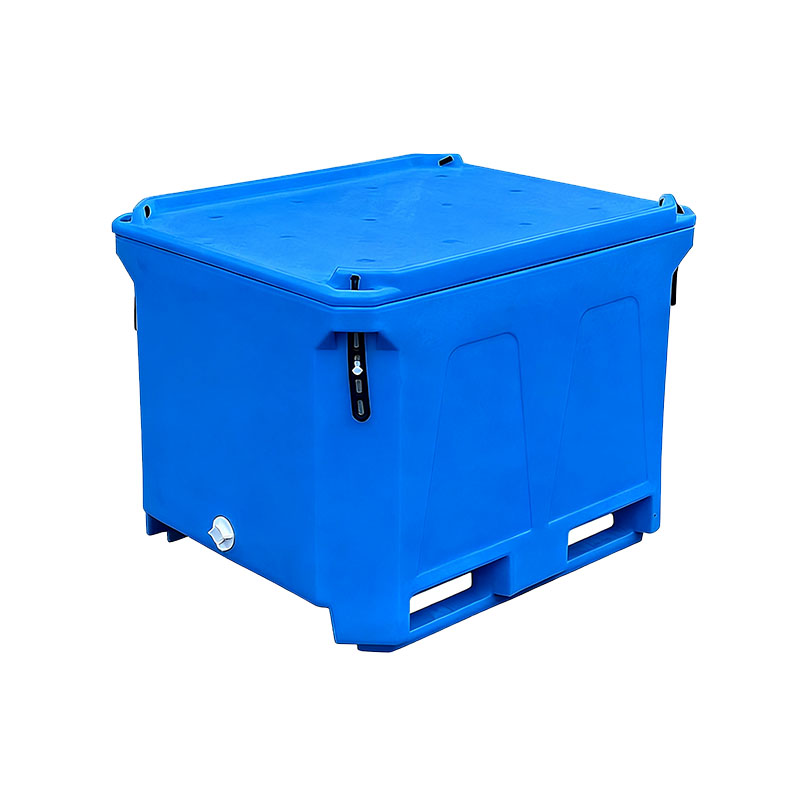 Fish Food - Conteneur Isotherme Commercial Rotomoulé Portable et