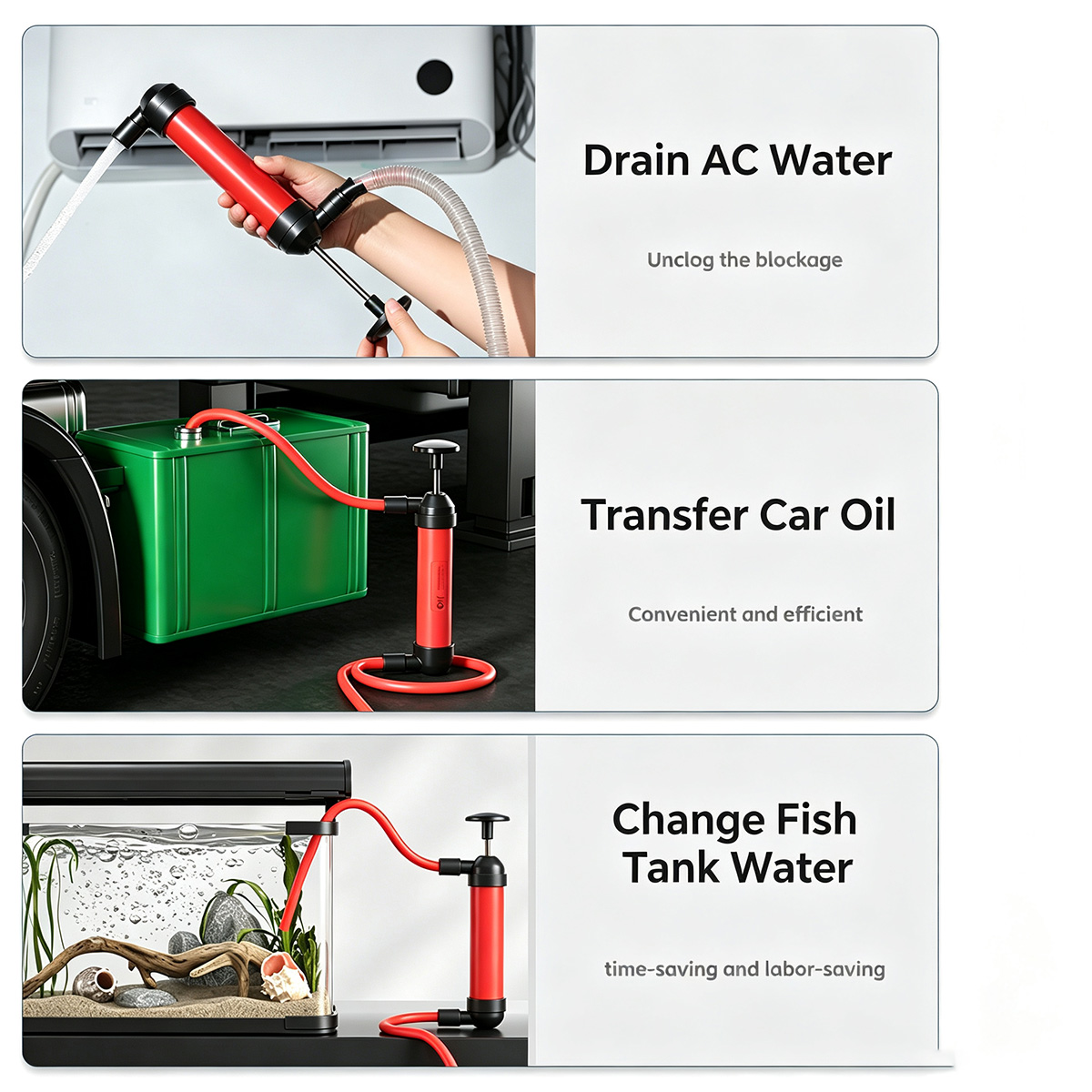 Pompe à siphon manuelle pour d - Aquarium Pump avis et prix