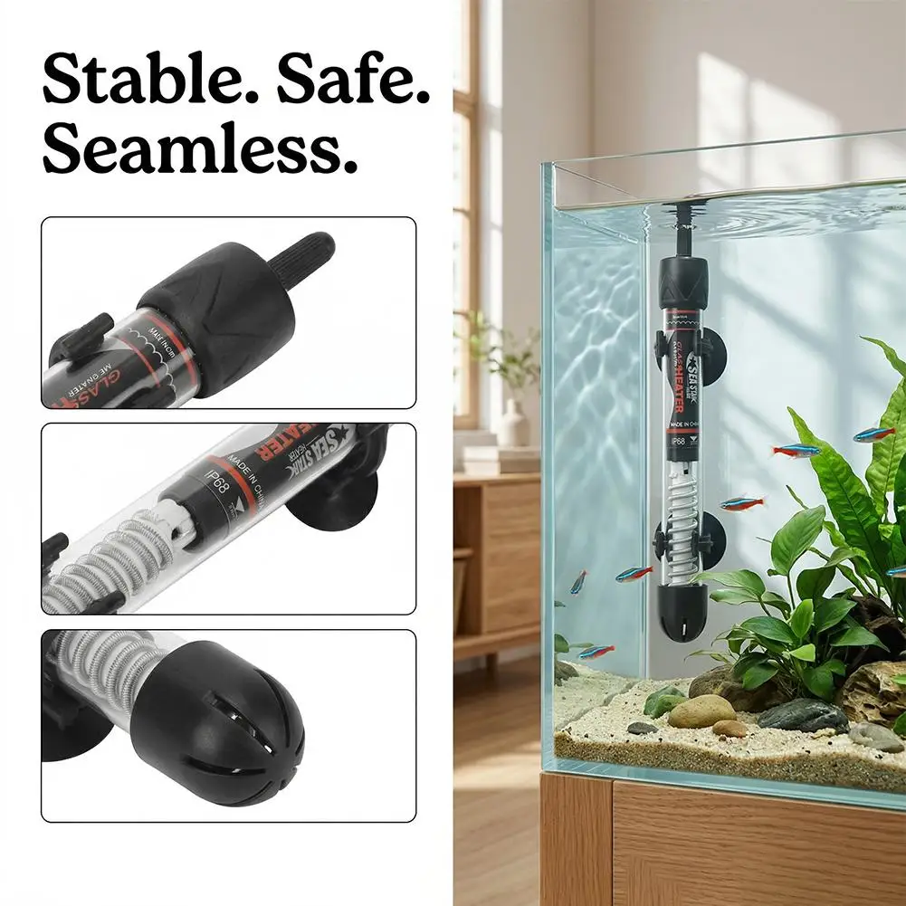 Chauffe-eau d'aquarium réglabl - Fish Tank Heater avis et prix