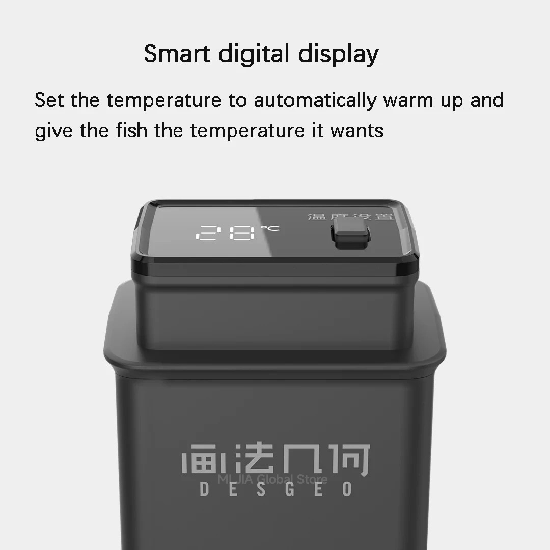 MIJIA DESGEO, chauffe-eau inte - Xiaomi Aquarium Fish Tank avis et prix