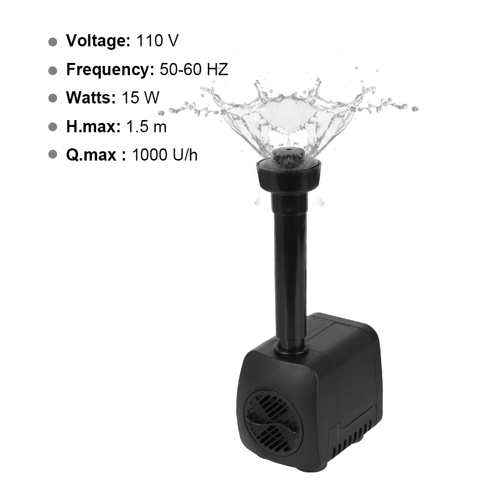 Fontaine d'aquarium de jardin, - Aquarium Light avis et prix