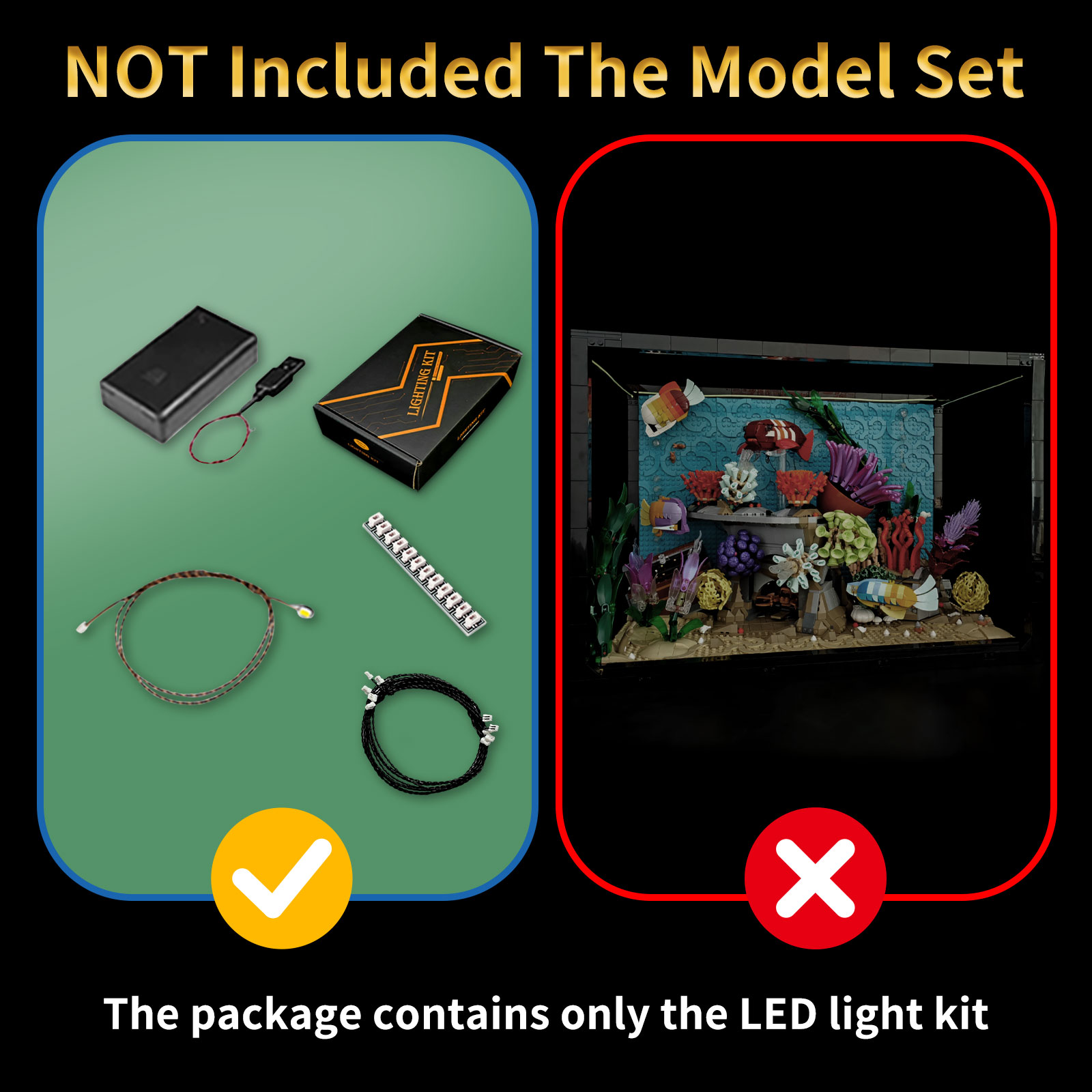 LYBMTWF Kit d'éclairage LED Co - Aquarium Light avis et prix