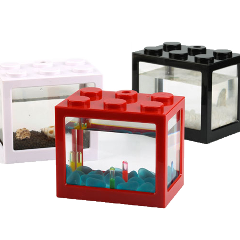 Mini aquarium 7 couleurs pour  - Aquarium Fish Betta avis et prix