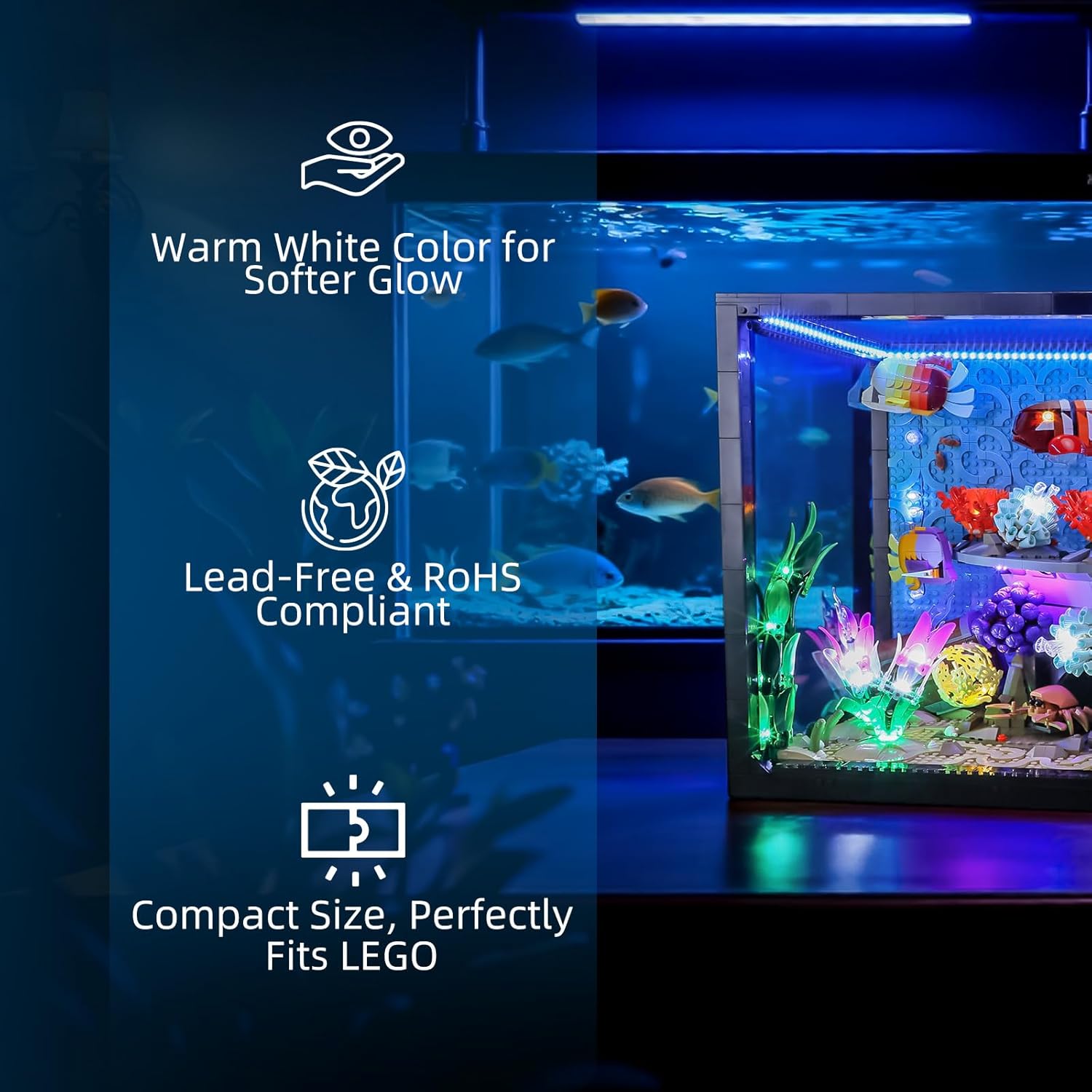 Hprosper lumière LED pour lego - Aquarium Light avis et prix