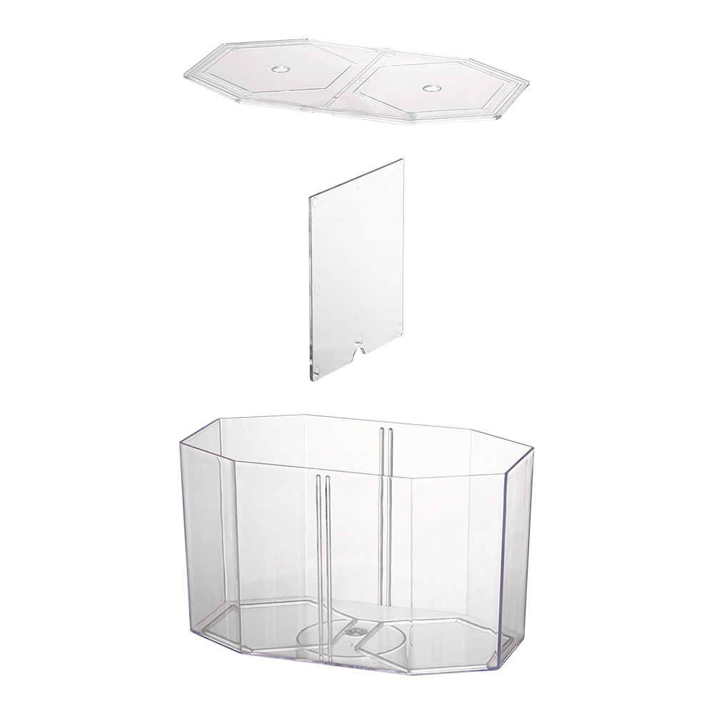 Acrylique deux fentes Guppy Aq - Betta Fish Tank avis et prix