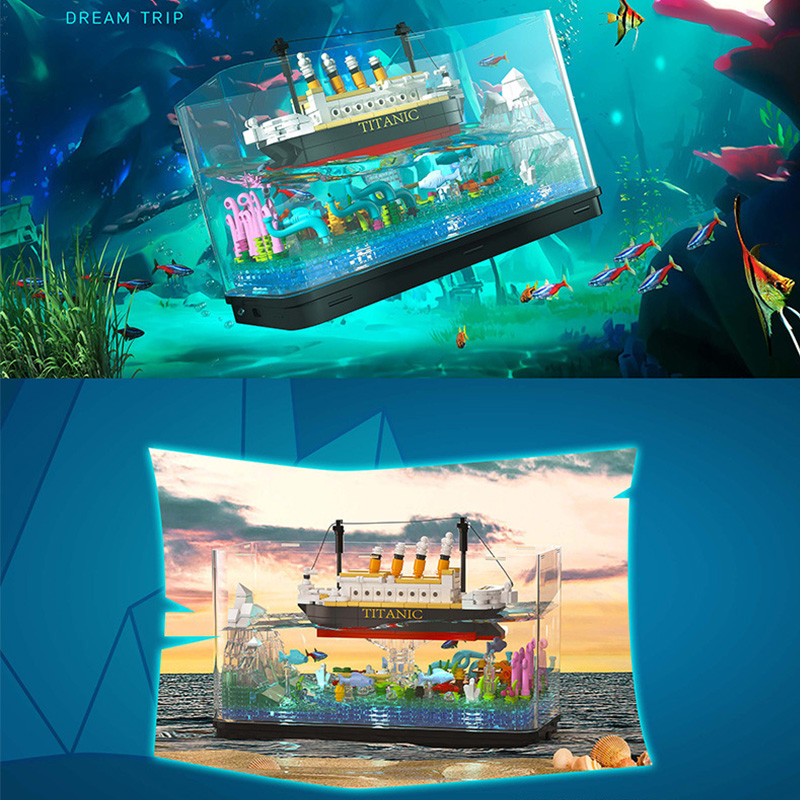 MOC Titanic Cruise Line 7.5 Aa - Aquarium Fish Keeping avis et prix