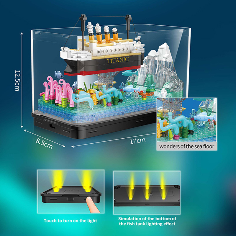 MOC Titanic Cruise Line 7.5 Aa - Aquarium Fish Keeping avis et prix