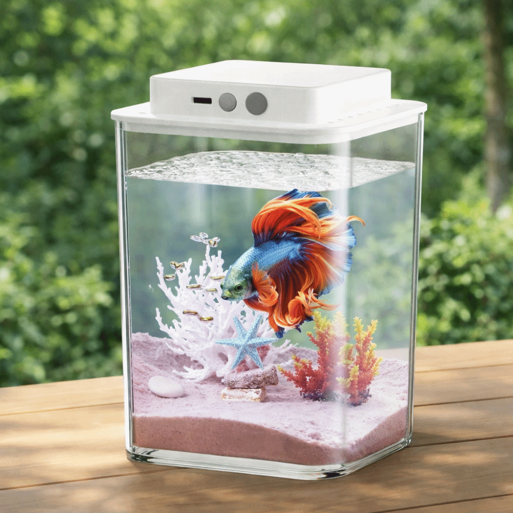 Aquarium transparent pour pois - Betta Fish Tank avis et prix