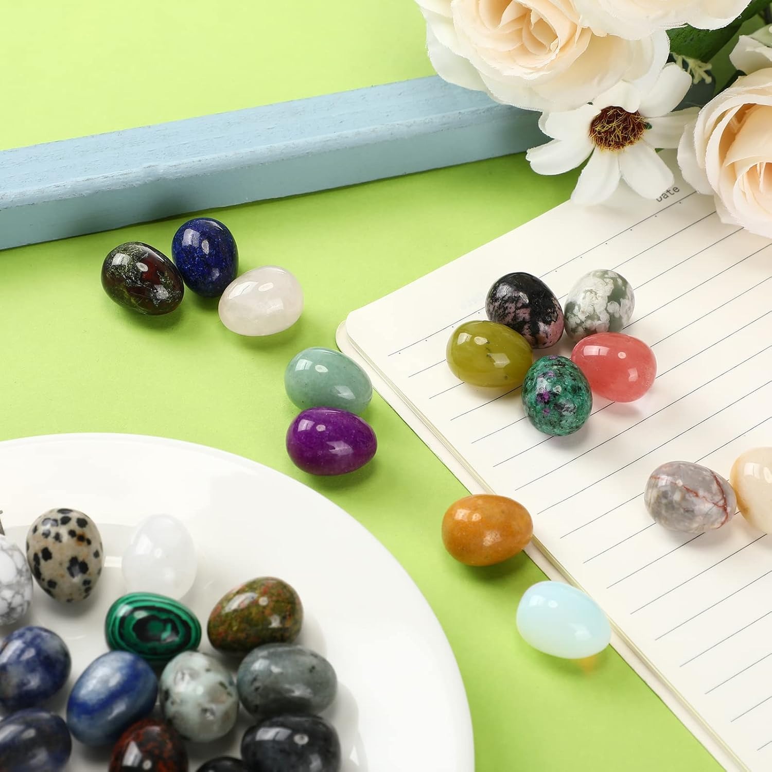 8 perles en cristal naturel, p - Fish Tank Gravel avis et prix