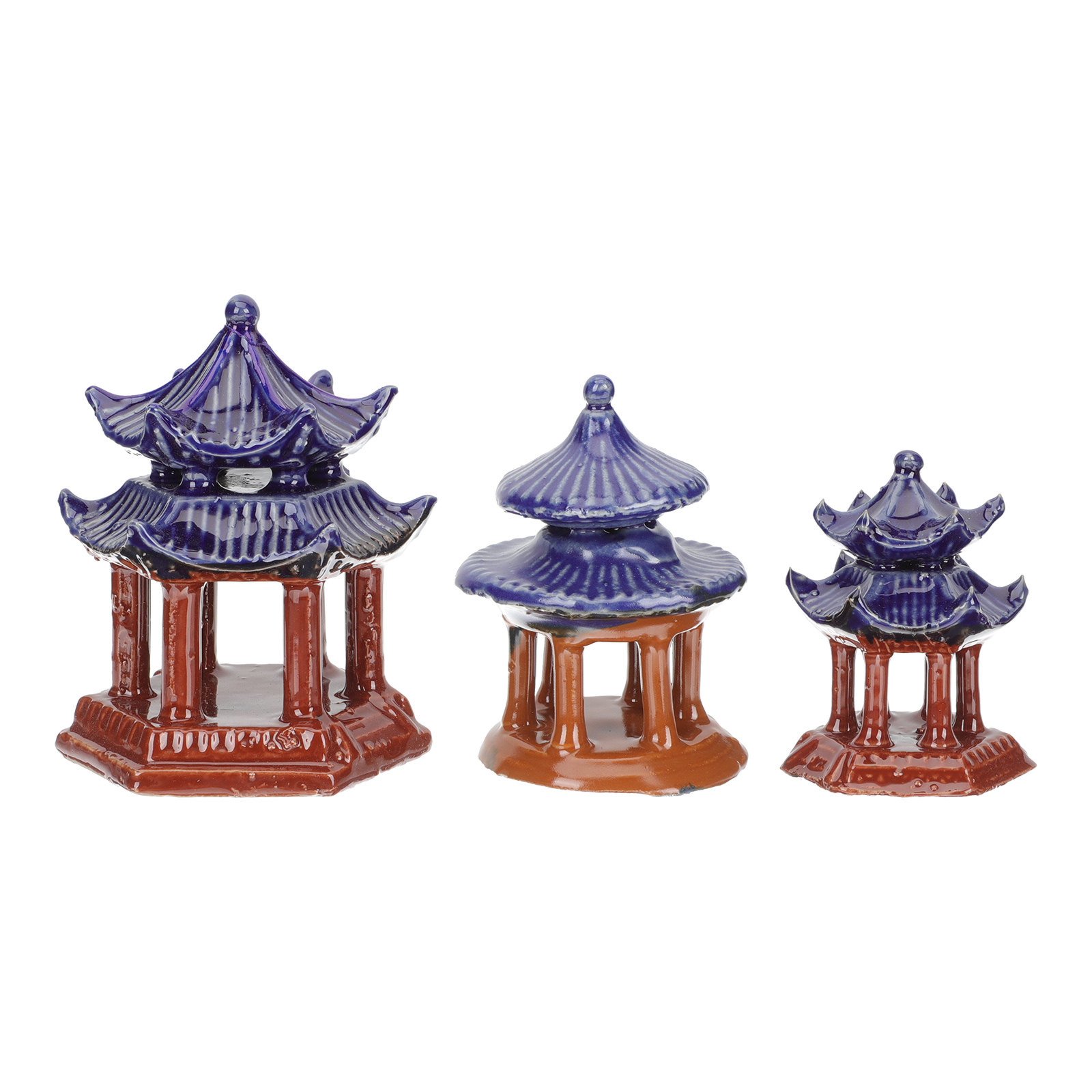 3 pièces, pagode miniature en  - Aquarium Decor avis et prix