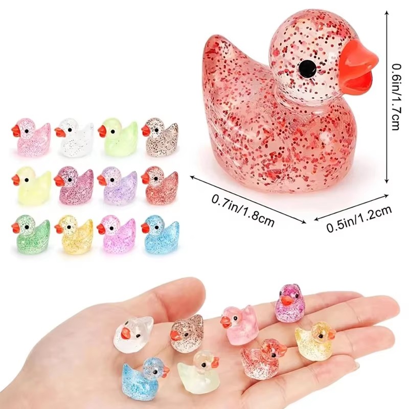Mini-canard en résine avec pai - Aquarium Decor avis et prix