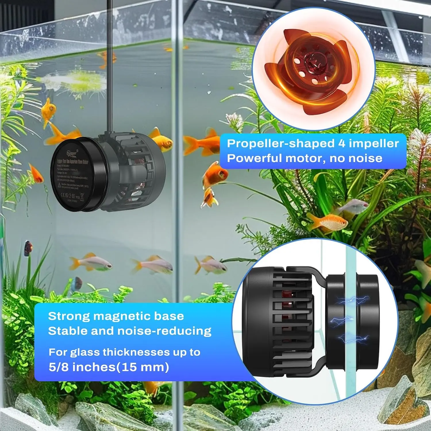 Générateur d'ondes puissant DC - Aquarium Pump avis et prix