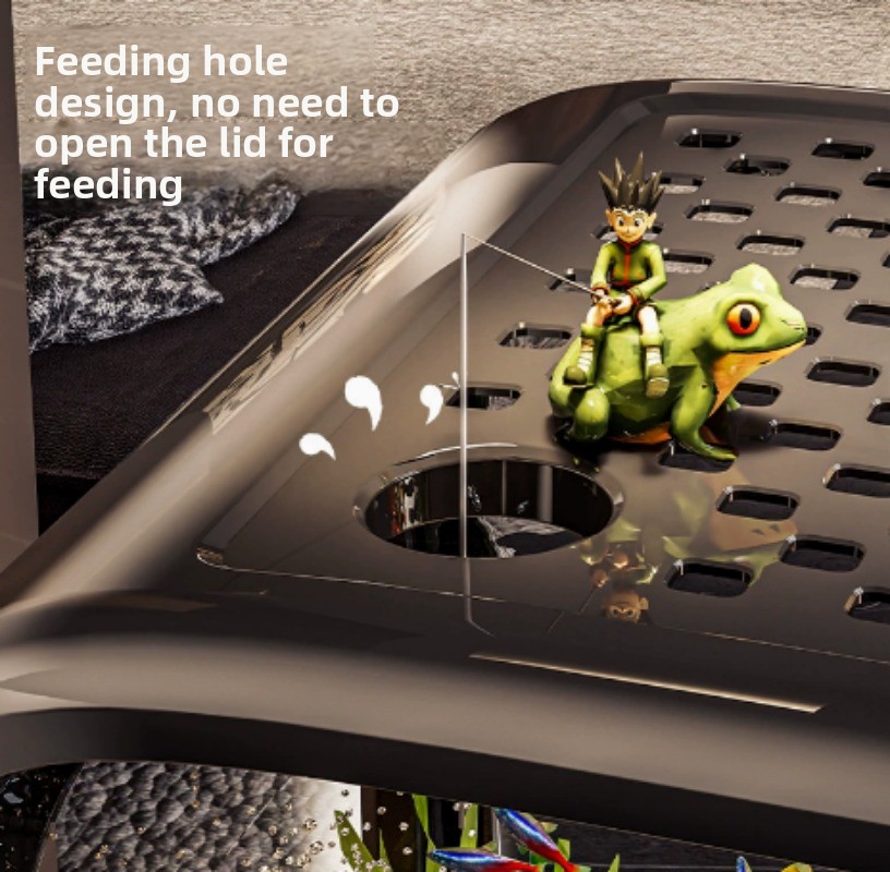 Aquarium écologique transparen - Fish Aquarium Home avis et prix