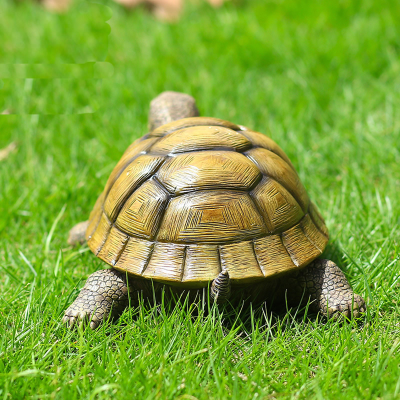 Tortue décorative en résine mi - Fish Aquarium Home avis et prix