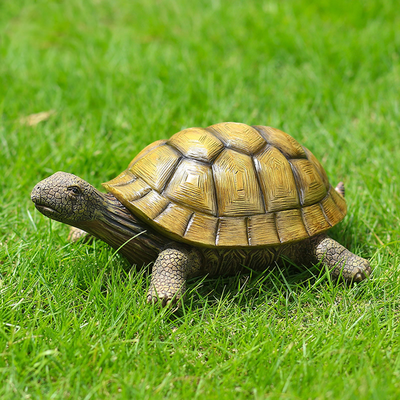 Tortue décorative en résine mi - Fish Aquarium Home avis et prix